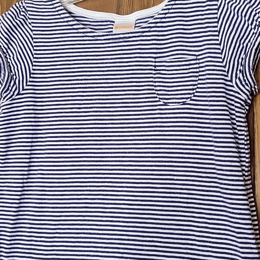 Gymboree Striped and Polka Dot Girls Dress Sz 7